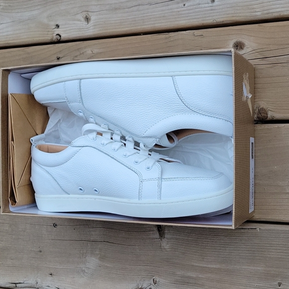 Christian Louboutin Men's Rantulow Flat Calf Shoes. - Picture 6 of 10